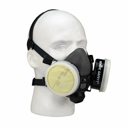 FORNEY Multi-Purpose Vapor Dual Cartridge Half Mask Respirator 55907